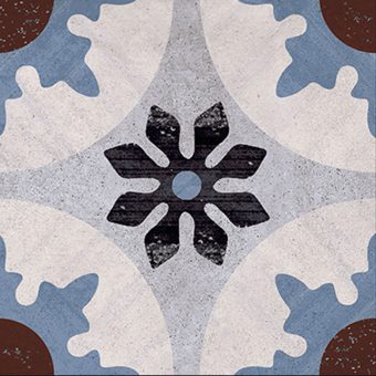 Retrotegel Cementina 4 Ingezoomd | Retrotegelwinkel.nl
