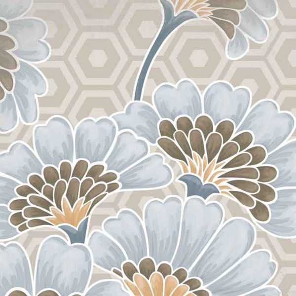 Retrotegel Flores Mix | Retrotegelwinkel.nl