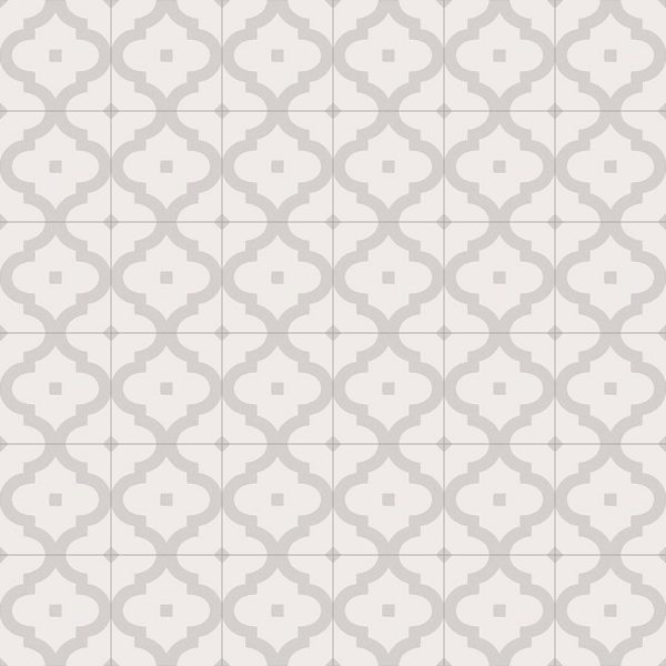 Retrotegel Arabesque Grey | Retrotegelwinkel.nl