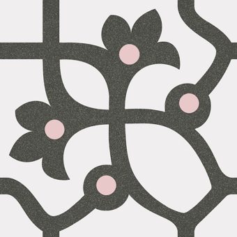 Keramische Patroontegel Janne | Retrotegelwinkel.nl