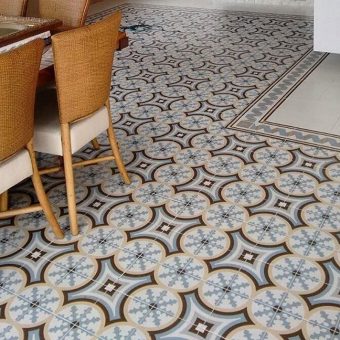Keramische Patroontegel Bram | Retrotegelwinkel.nl